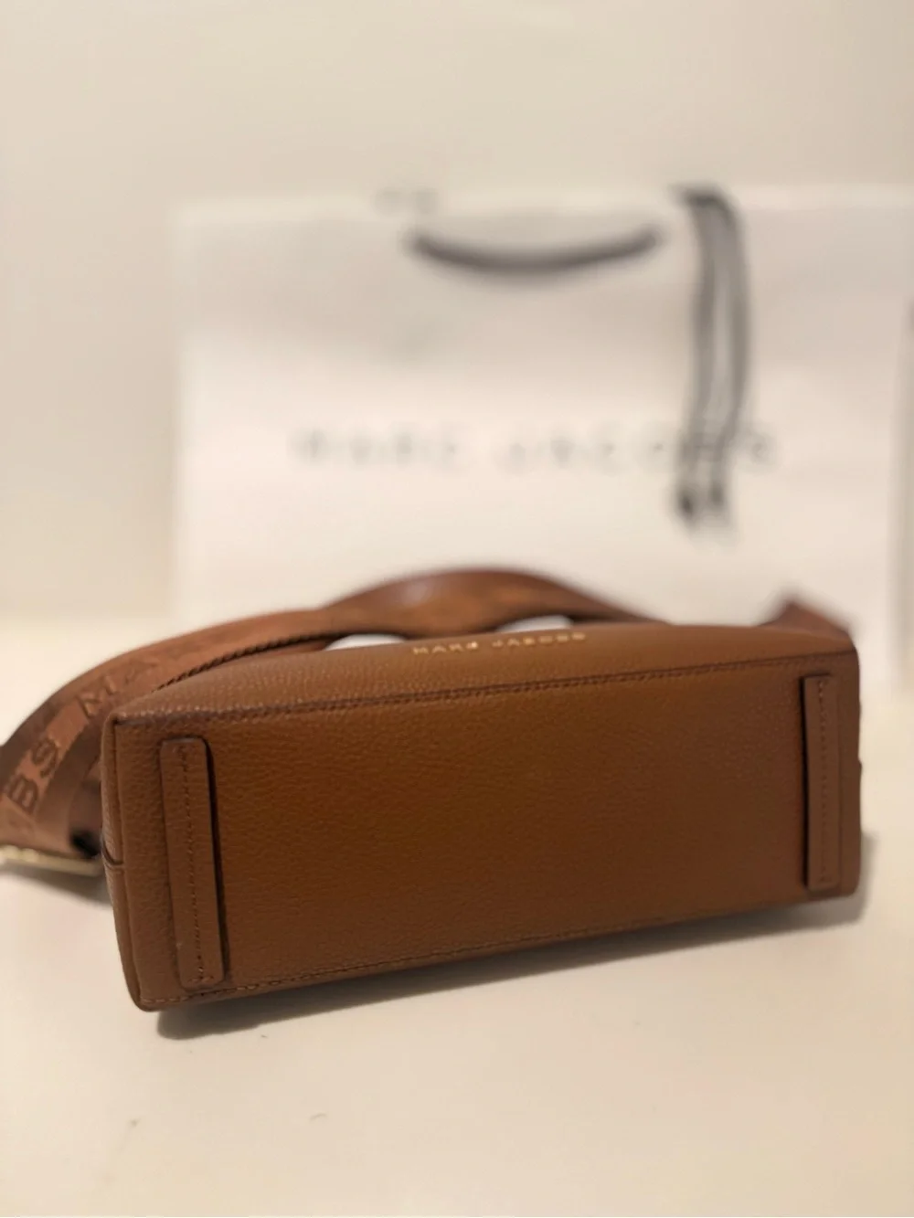 NWT Marc Jacobs drifter hobo shoulder / crossbody convertible - cognac